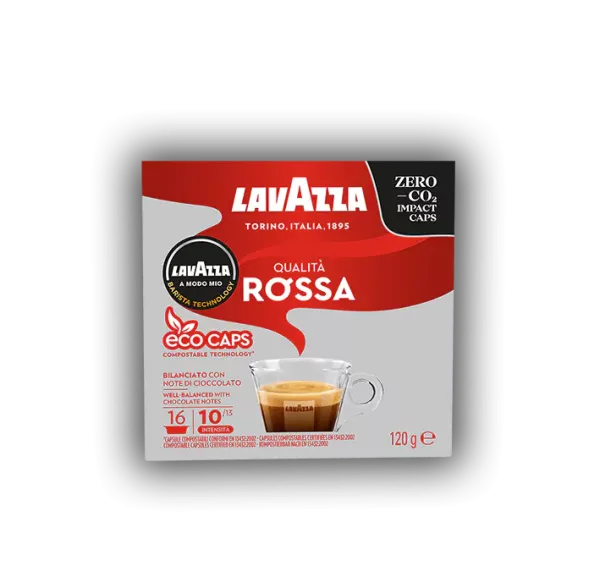 کپسول قهوه لاوازا مدل A Modo Mio Qualità Rossa