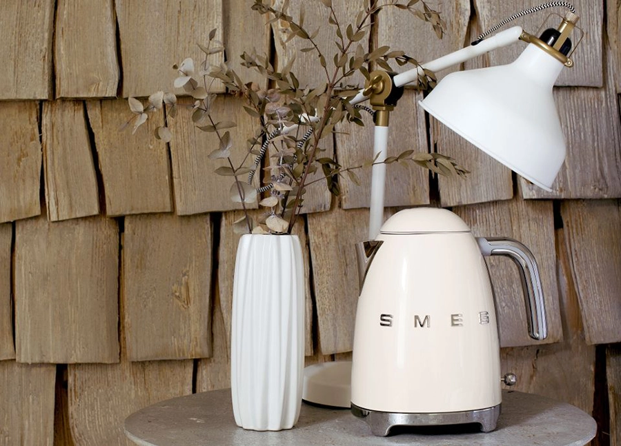 کتری برقی مینی اسمگ رنگ کرم مدل KLF05