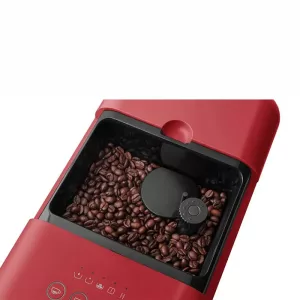 اسپرسوساز اتوماتیک اسمگ رنگ قرمز مات با نازل بخار مدل BCC02