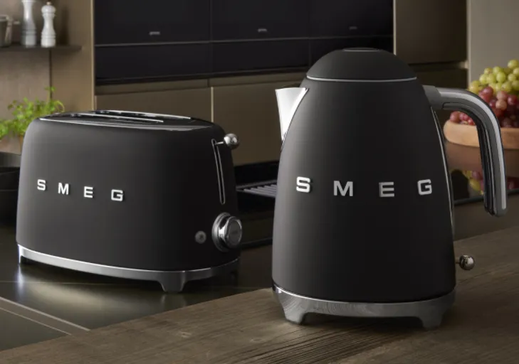 توستر 2 اسلایس کوچک اسمگ رنگ مشکی مات مدل TSF01