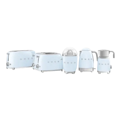 کتری برقی درجه دار اسمگ رنگ آبی پاستیلی مدل KLF04