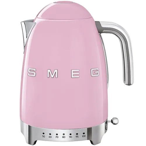 کتری برقی درجه دار اسمگ رنگ صورتی مدل KLF04