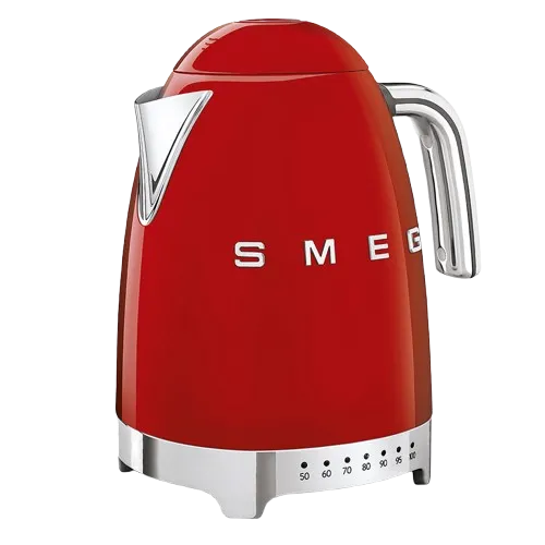 کتری برقی درجه دار اسمگ رنگ قرمز مدل KLF04