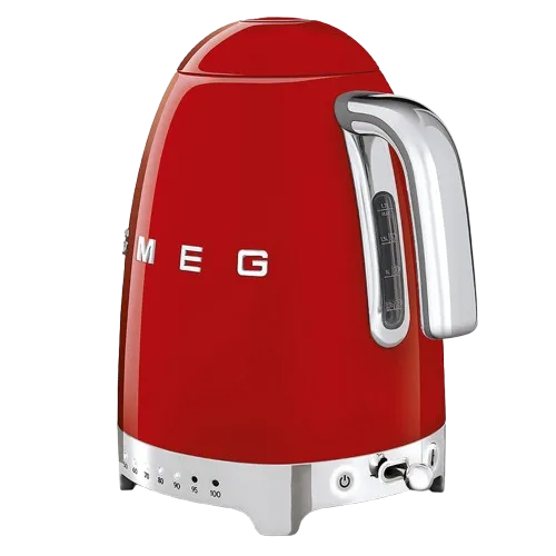 کتری برقی درجه دار اسمگ رنگ قرمز مدل KLF04