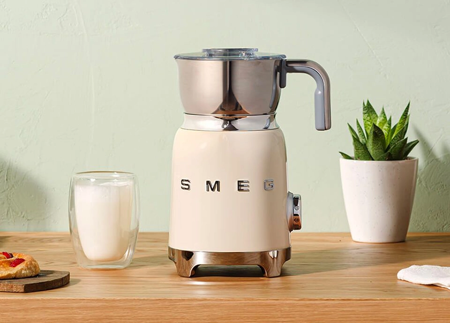 کف شیر ساز اسمگ رنگ کرم مدل MFF01