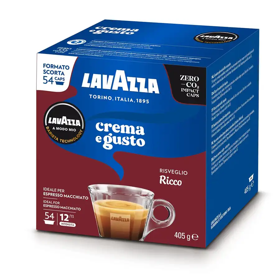 کپسول قهوه لاوازا مدل A Modo Mio Crema e Gusto Ricco